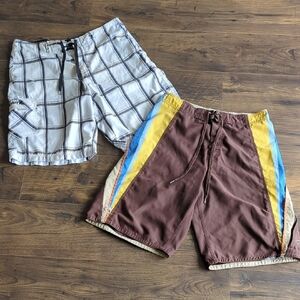Bundle Men's Swim Trunks Hurley & Ripcurl